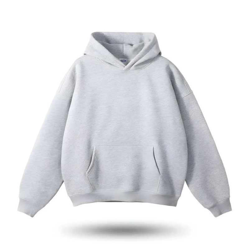 Herren luxuriöser bequemer Hoodie mit klarer Passform und Kapuze für Alltag und Freizeit