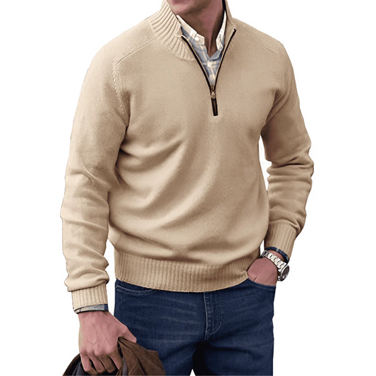 Herren luxuriöser Herbstpullover in elegantem und wärmendem Design