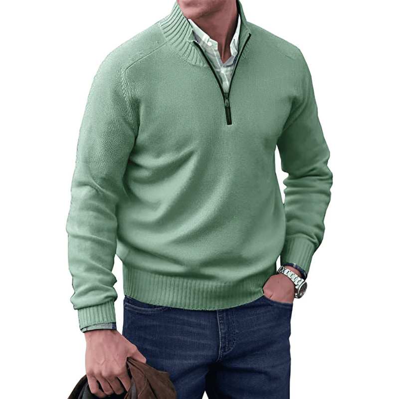 Herren luxuriöser Herbstpullover in elegantem und wärmendem Design