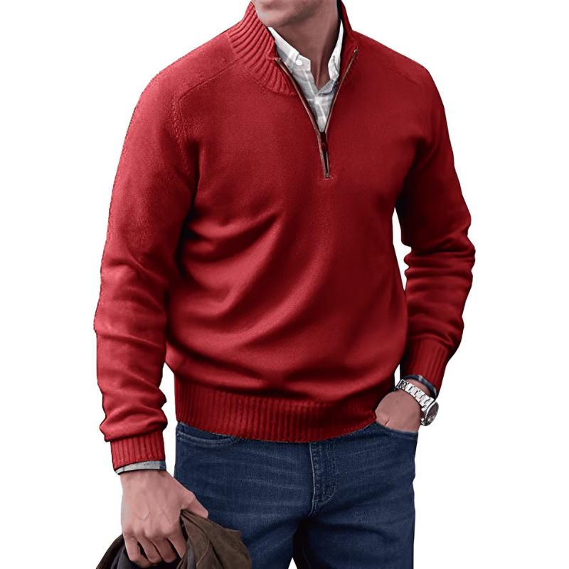 Herren luxuriöser Herbstpullover in elegantem und wärmendem Design