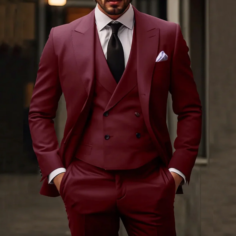 Herren luxuriöser klassischer Anzug für Business und formelle Anlässe