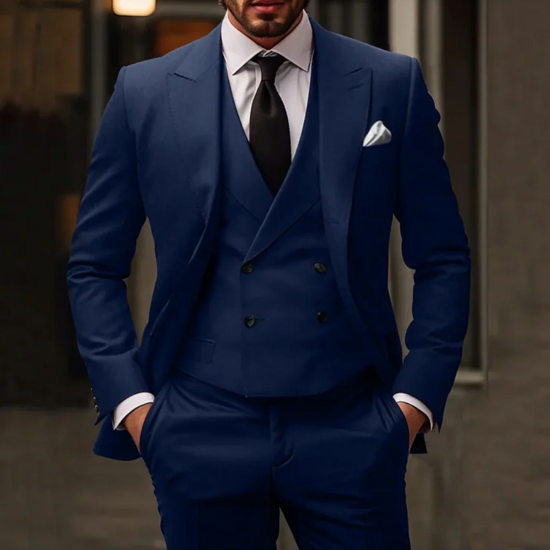 Herren luxuriöser klassischer Anzug für Business und formelle Anlässe