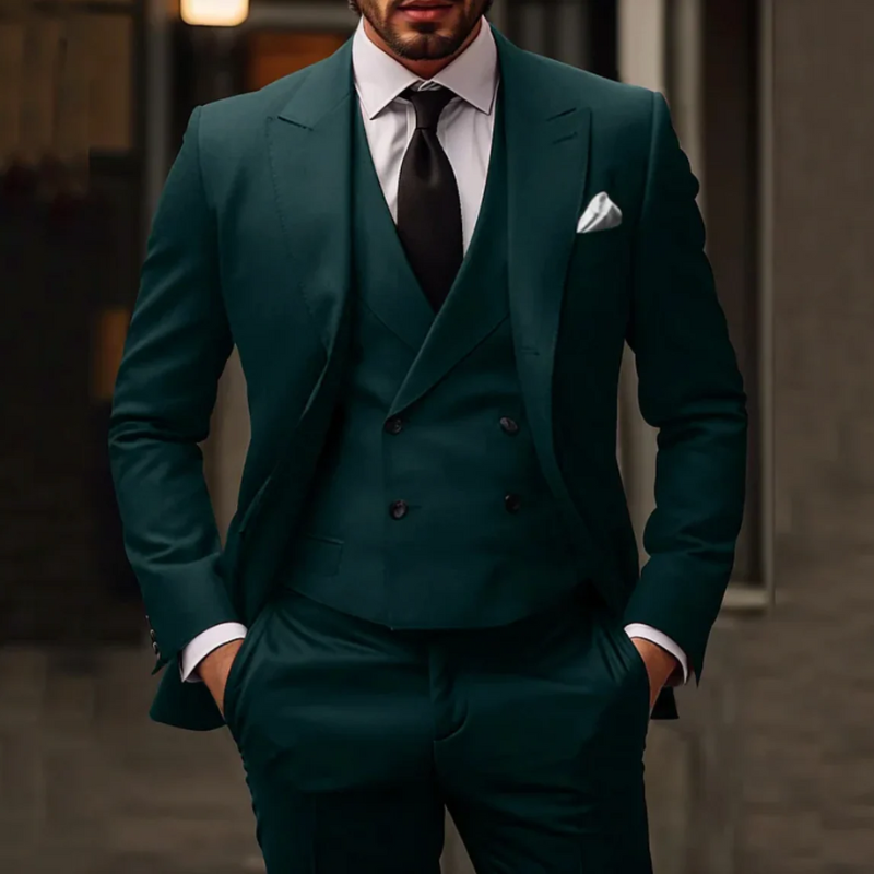 Herren luxuriöser klassischer Anzug für Business und formelle Anlässe