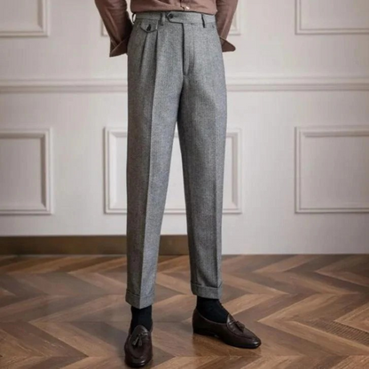 Herren Moderne Gerade Hose für elegante und vielseitige Outfits im Alltag und Beruf
