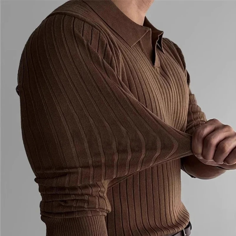 Herren Modernes Leinen-Look Hemd mit strukturierter Optik für stilvolle Outfits zu verschiedenen Anlässen