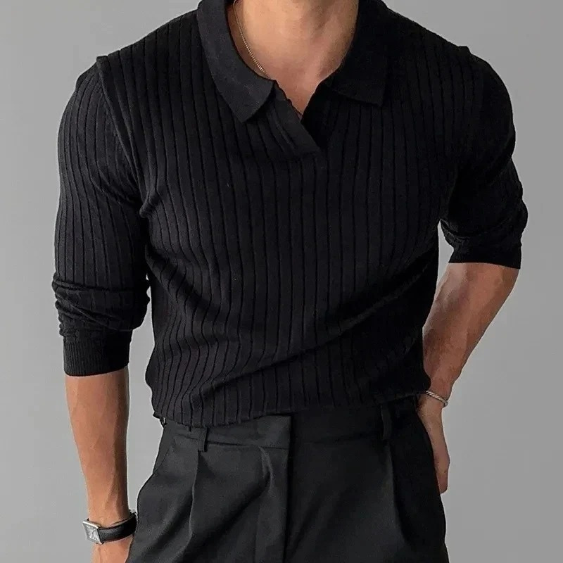 Herren Modernes Leinen-Look Hemd mit strukturierter Optik für stilvolle Outfits zu verschiedenen Anlässen