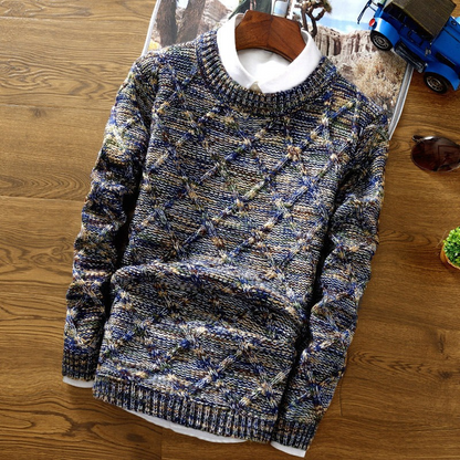Herren modischer Pullover für Alltag, Arbeit und Freizeit