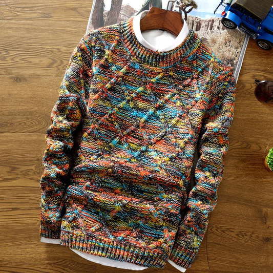 Herren modischer Pullover für Alltag, Arbeit und Freizeit