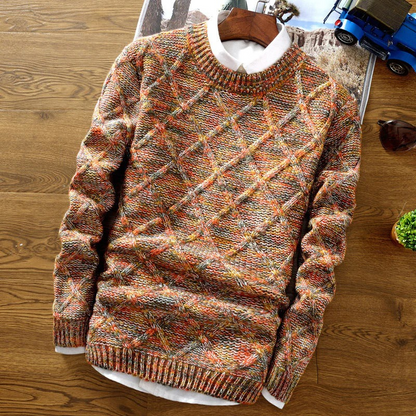 Herren modischer Pullover für Alltag, Arbeit und Freizeit