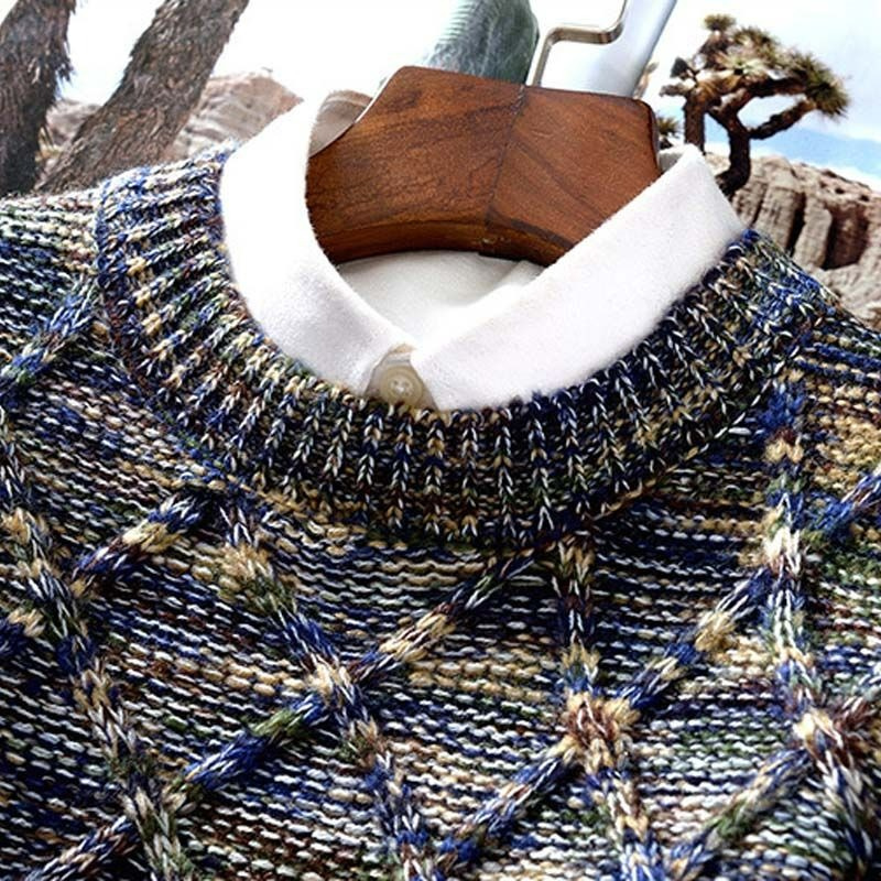 Herren modischer Pullover für Alltag, Arbeit und Freizeit
