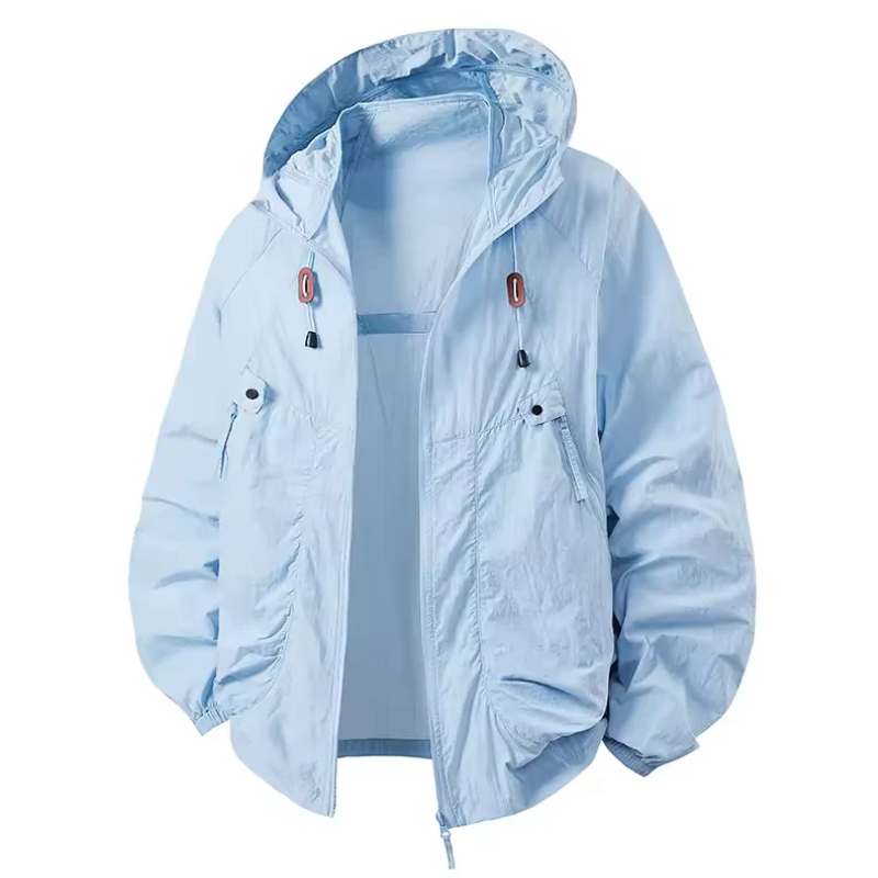 Herren Outdoor-Windbreaker mit sportlichem Design und windabweisendem Schutz