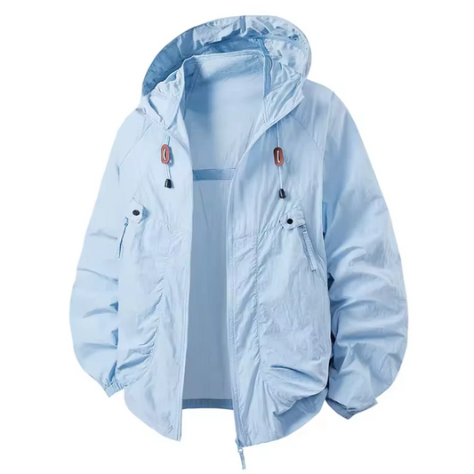 Herren Outdoor-Windbreaker mit sportlichem Design und windabweisendem Schutz