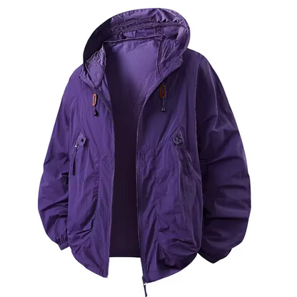 Herren Outdoor-Windbreaker mit sportlichem Design und windabweisendem Schutz