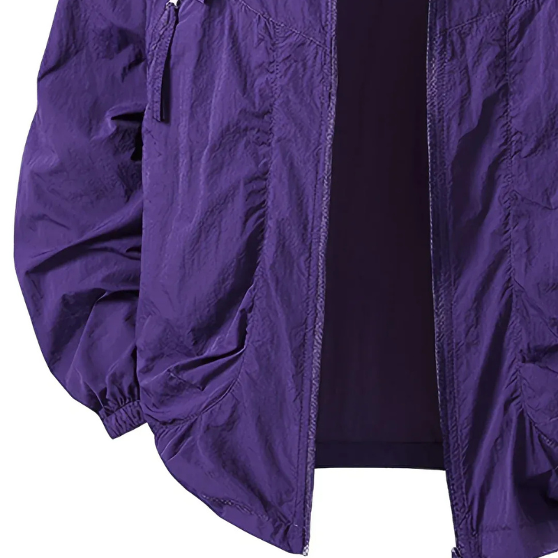 Herren Outdoor-Windbreaker mit sportlichem Design und windabweisendem Schutz