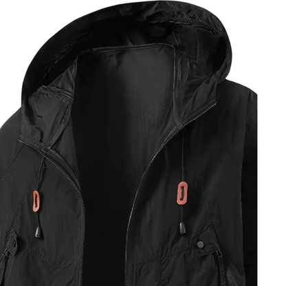Herren Outdoor-Windbreaker mit sportlichem Design und windabweisendem Schutz