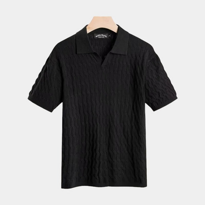 Elegantes Herren Poloshirt im Old-Money-Stil für einen stilvollen Auftritt