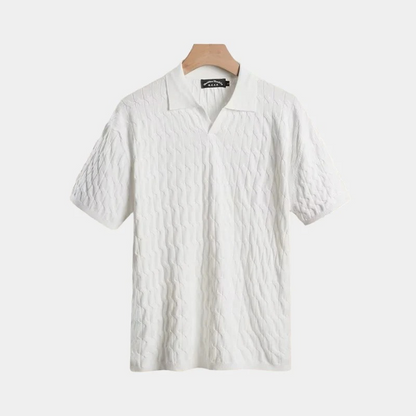 Elegantes Herren Poloshirt im Old-Money-Stil für einen stilvollen Auftritt