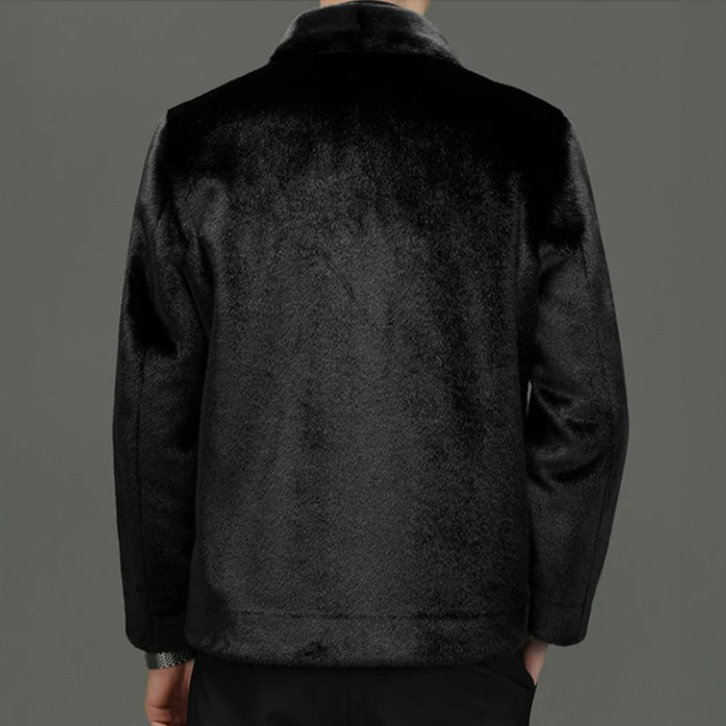 Herren-Premium-Warm-Softjacke im eleganten und modernen Design.