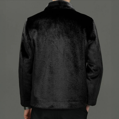 Herren-Premium-Warm-Softjacke im eleganten und modernen Design.