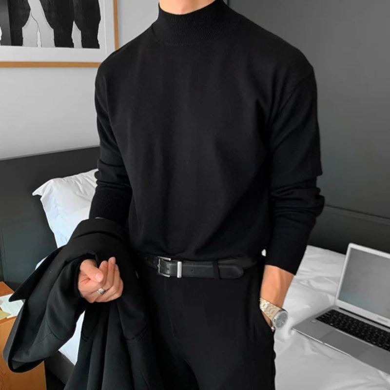Herren Pullover im Old-Money-Stil, klassisch und stilvoll gestaltet
