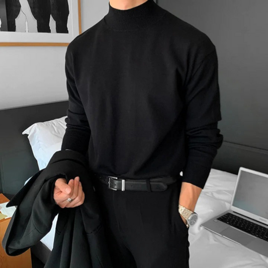 Herren Pullover im Old-Money-Stil, klassisch und stilvoll gestaltet
