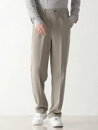 Herren Relaxed Fit Formal Hose mit klassischem Schnitt für Büro und Freizeit