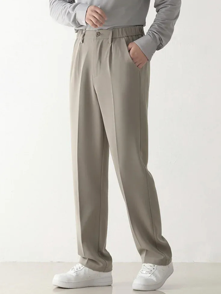 Herren Relaxed Fit Formal Hose mit klassischem Schnitt für Büro und Freizeit