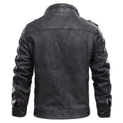 Herren schwarze stylische Jacke in modernem Design