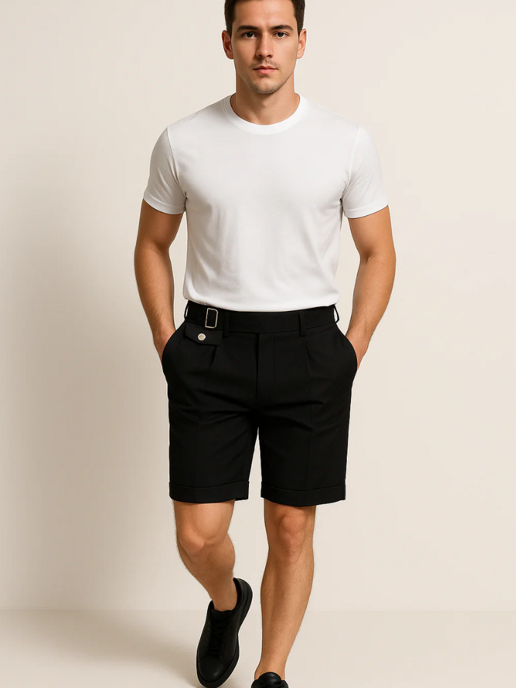 Herren smarte lässige Shorts für sommerliche Freizeitlooks und angenehmen Tragekomfort
