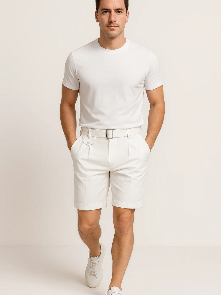 Herren smarte lässige Shorts für sommerliche Freizeitlooks und angenehmen Tragekomfort
