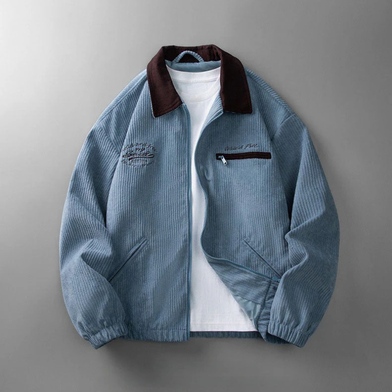 Herren sportliche Bomberjacke für Freizeit und Alltag