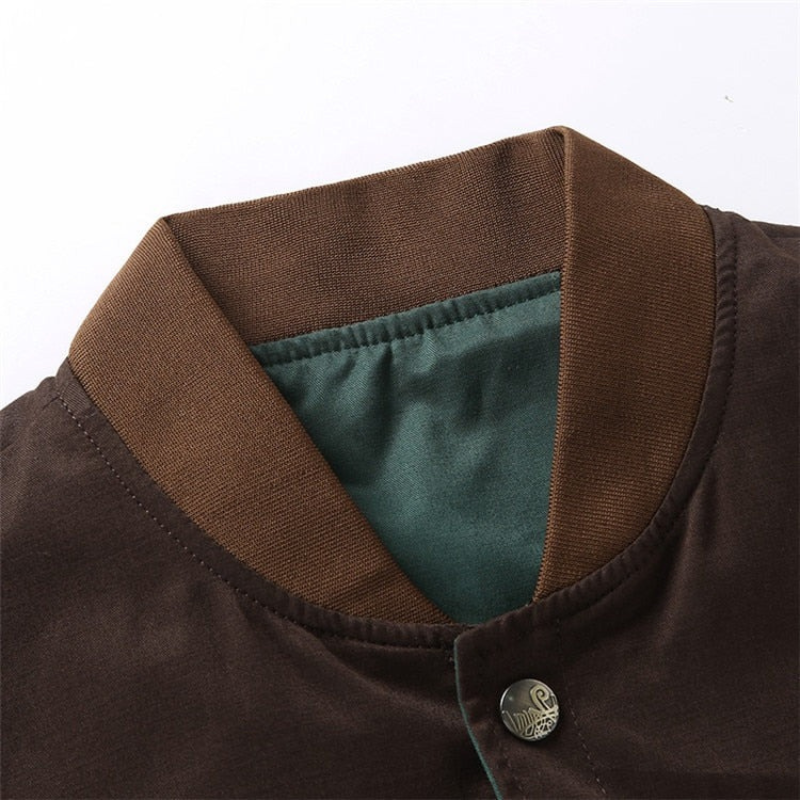 Herren stilvolle Bomberjacke mit modernem Design für Alltag und Freizeit
