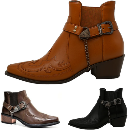 Herren stilvolle Stiefeletten, elegant und bequem für Alltag und besondere Anlässe