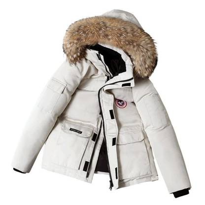 Herren stilvoller Winterparka, eleganter warmer Parka für kalte Wintertage.