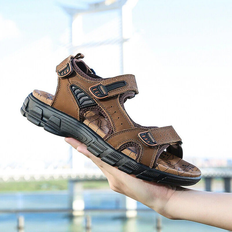Herren stützende Walkingsandalen – komfortable Sandalen mit Halt für aktive Tage.