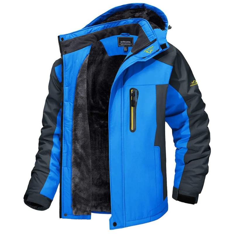 Herren stylische Outdoorjacke im modernen Design für Alltag und Freizeit