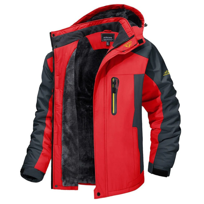 Herren stylische Outdoorjacke im modernen Design für Alltag und Freizeit