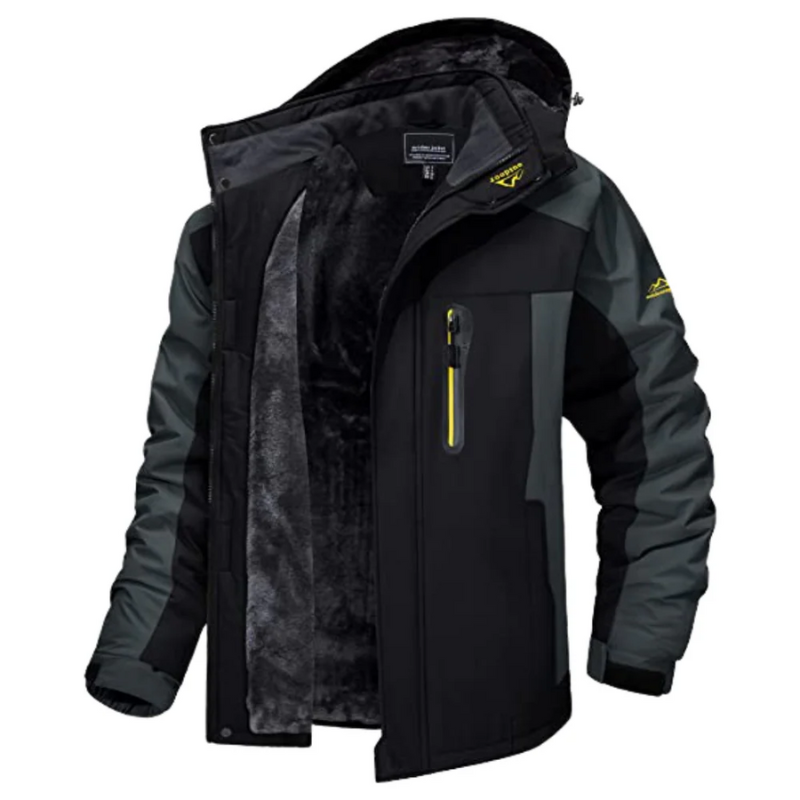 Herren stylische Outdoorjacke im modernen Design für Alltag und Freizeit
