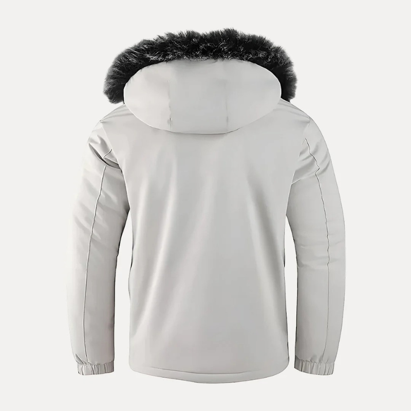 Stylische Winter-Daunenjacke für Herren mit modernem Design und zuverlässigem Kälteschutz