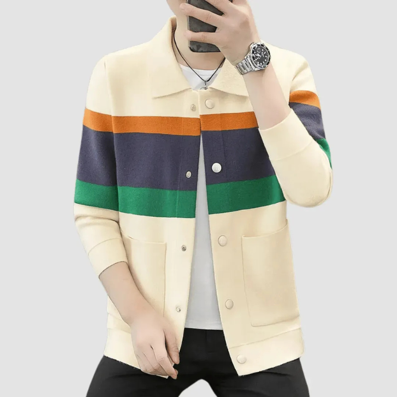 Herren stylischer moderner Cardigan in elegantem Design