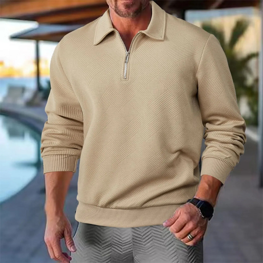 Herren stylischer warmer Pullover in modernem Design für kalte Tage