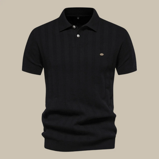 Herren stylisches Poloshirt mit kurzem Ärmel und modernem Schnitt


