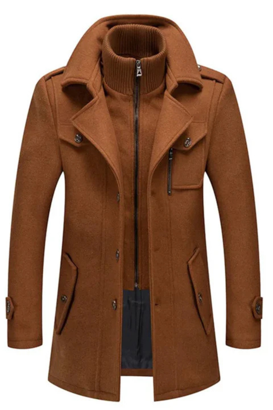 Herrenjacke im modernen Design für kühle Tage, ideal für Freizeit und Alltag