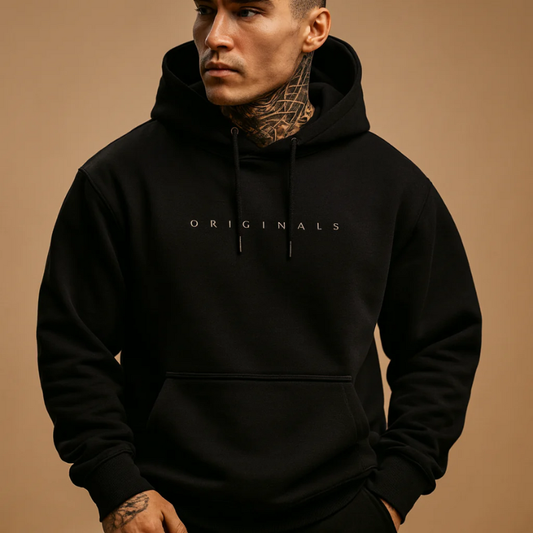 Herren trendiger Hoodie mit modernem Design für stilvolle Freizeit- und Alltagslooks.