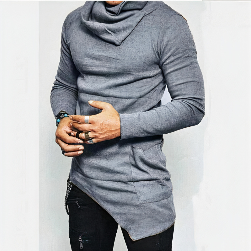 Herren trendiger moderner Pullover in stilvollem Design, ideal für Alltag und besondere Anlässe