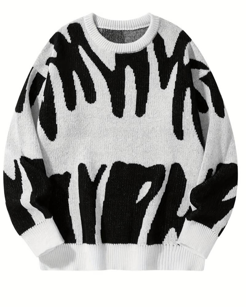 Herren Urbaner Gemütlicher Pullover mit modernem Design und hohem Tragekomfort.