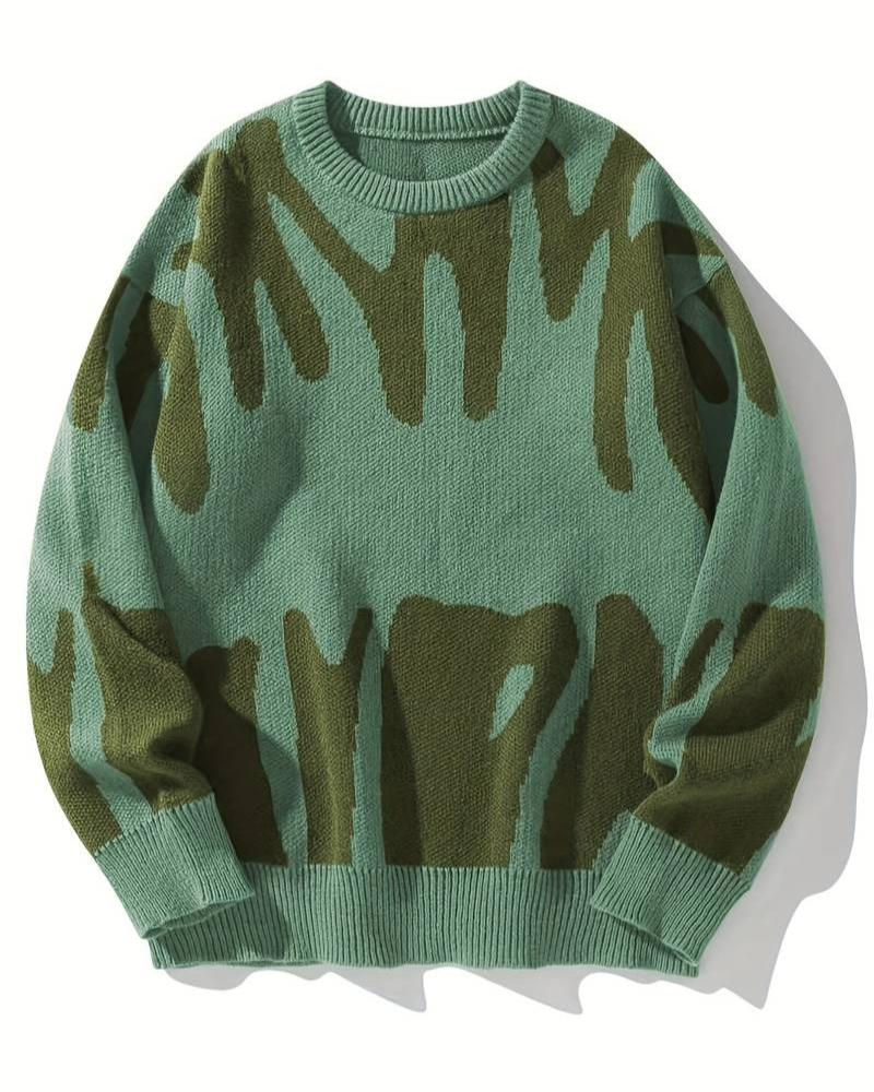 Herren Urbaner Gemütlicher Pullover mit modernem Design und hohem Tragekomfort.