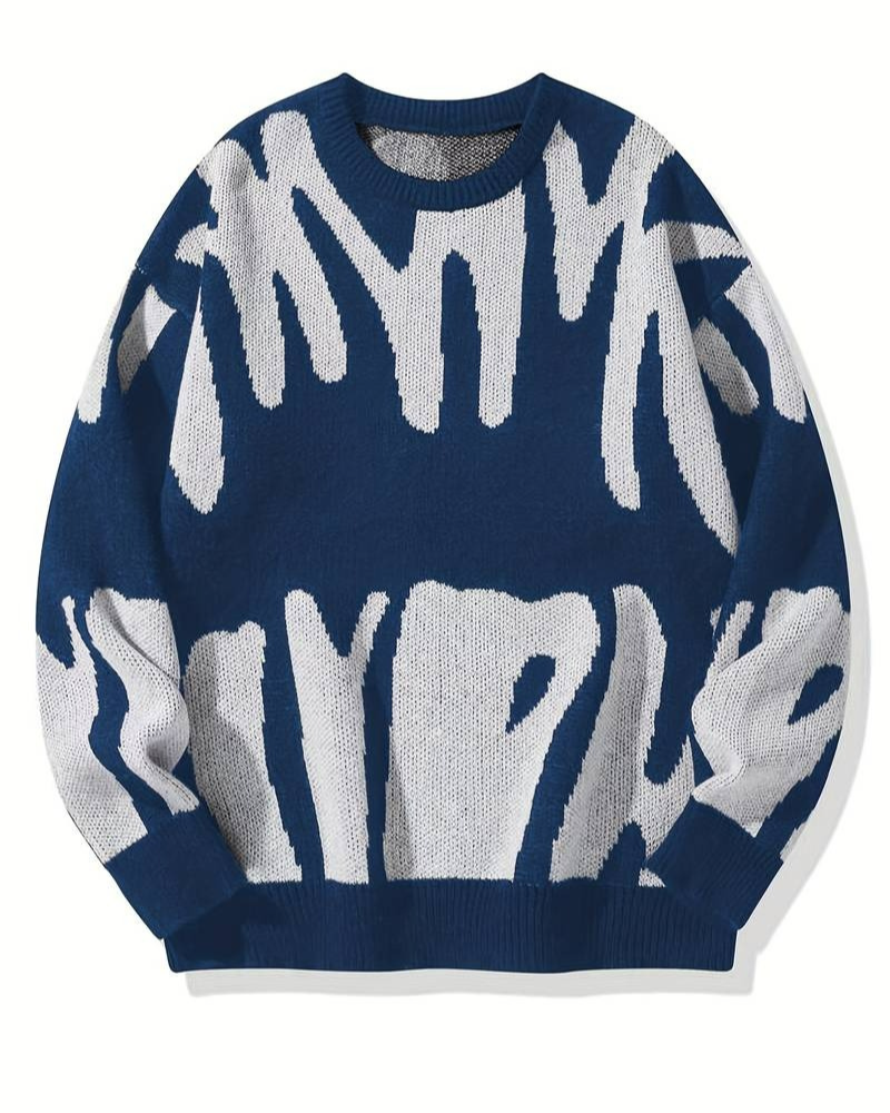Herren Urbaner Gemütlicher Pullover mit modernem Design und hohem Tragekomfort.