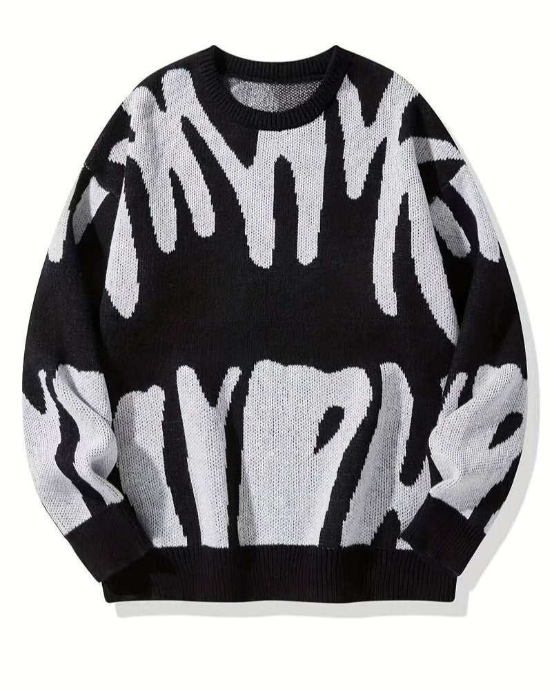 Herren Urbaner Gemütlicher Pullover mit modernem Design und hohem Tragekomfort.