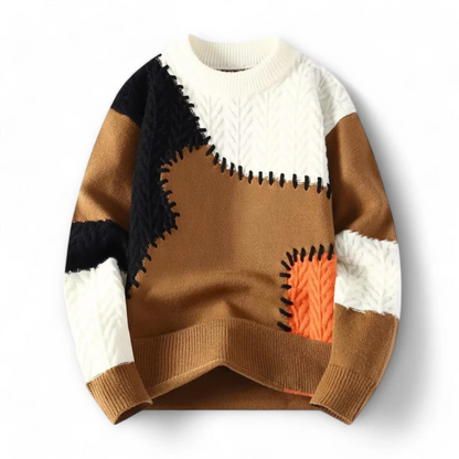 Herren urbaner trendiger Pullover mit modernem Schnitt und vielseitigem Stil